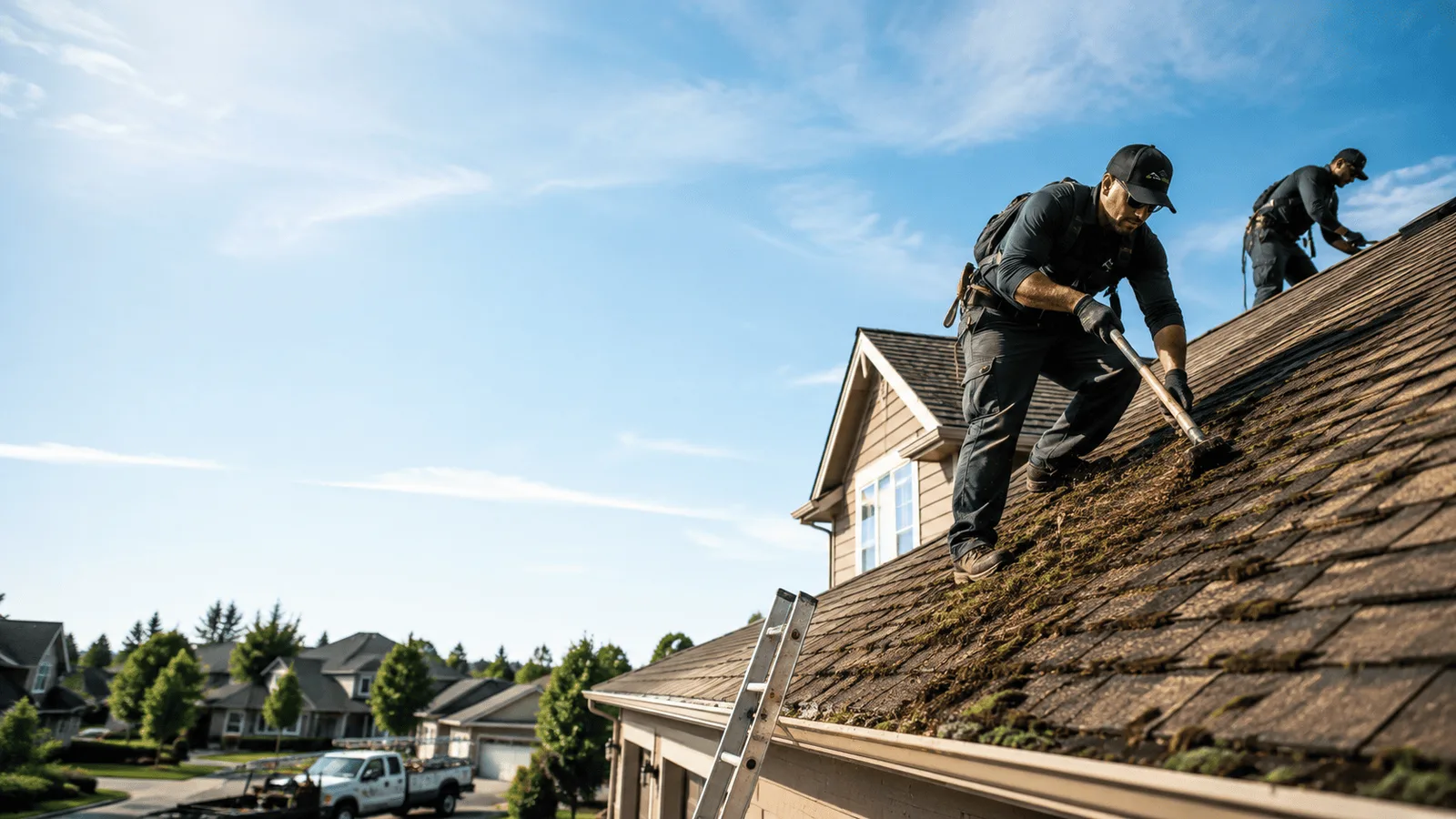 Roof Moss Removal in Columbiana, AL near me